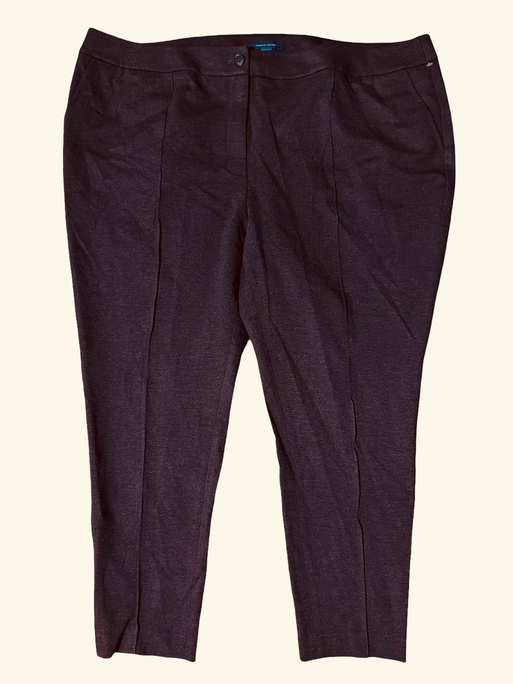 Tommy Hilfiger Burgundy Plus Size 20W Pants
